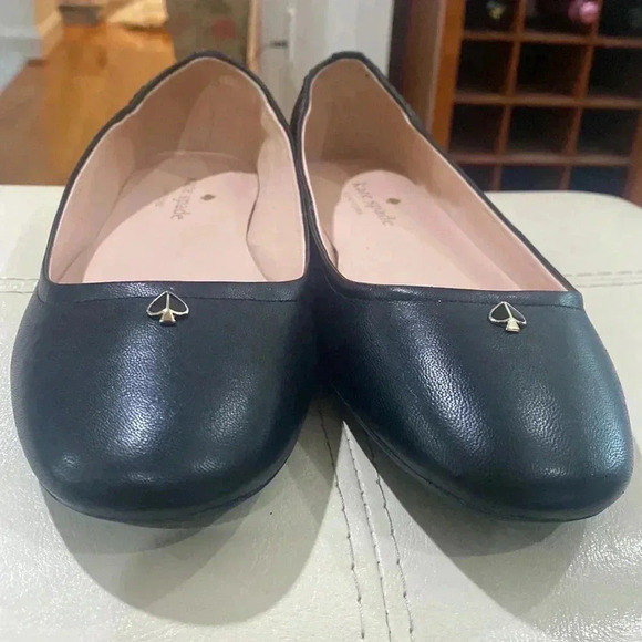 Kate Spade Keaton Black Ballerina Flats size 8.5B - Picture 3 of 8